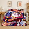 Cartoon Amizing Digtal Circus Pomni Soft Flannel Throw Blanket,Cozy Blanket for Bed,Couch,Sofa,Bedroom,Living Room,Picnic Kid