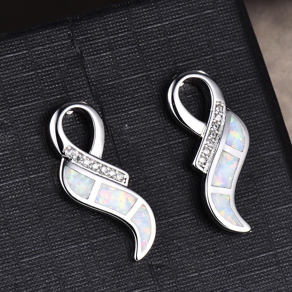 

Модные серьги «Синее крыло» для женщин, универсальные серьги для темпераментных натур