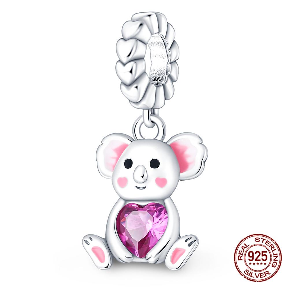 

100 copper Animal Collection Bulldog Zebra Squirrel Charm Bead Charms Compatible With Authentic Bracelets Do It Yourself Jewellery Making Women Gift