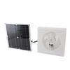 Solar Fan 12W 12V DC Monocrystalline Solar Panel Powered Exhaust Fan for Outdoor Greenhouse