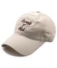 Wig Length Property Pigment Ball Cap-Beige