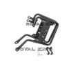 Red "JERRY CAN WITH SADDLE STAY" Fit for Royal Enfield Meteor 350