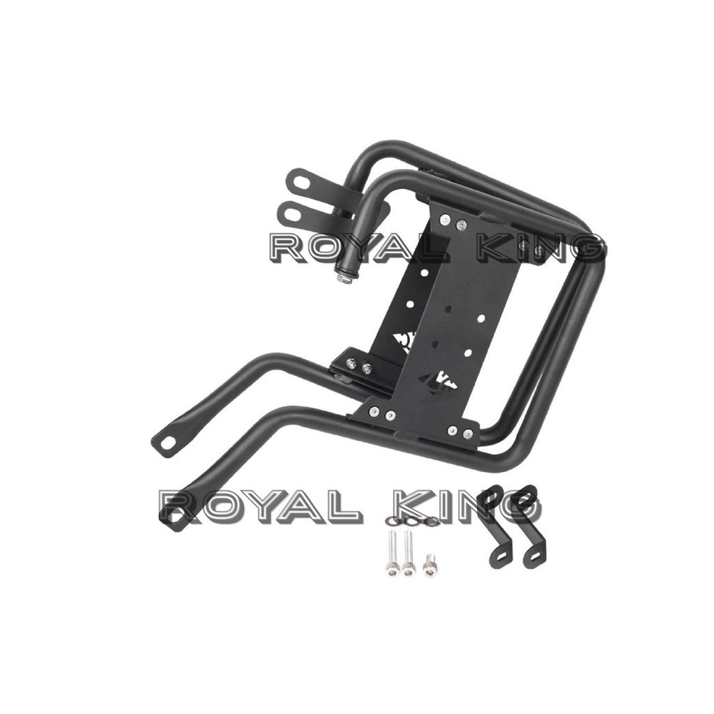 Red "JERRY CAN WITH SADDLE STAY" Fit for Royal Enfield Meteor 350