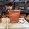 Ekte Skinn Mini Vesker Vintage Naturlig Mykt Kuskinn Ensfarvet Allsidige Dame Skulder Crossbody Vesker