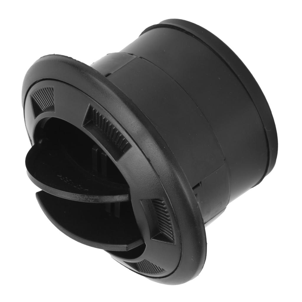 75mm Deska rozdzielcza Klimatyzacja Deflektor Wylot Czarny okrągły odpowietrznik Uniwersalny do autobusu RV