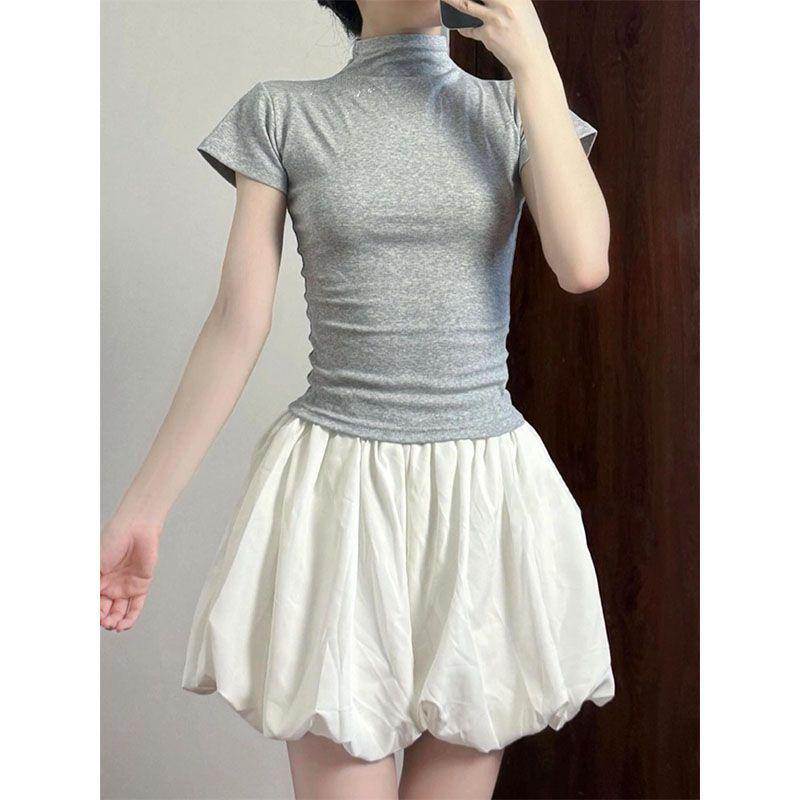 2026 New Summer Korean Style Women s White Cloud Casual Wide-Leg Sports Shorts - Loose, Versatile & Slimming S