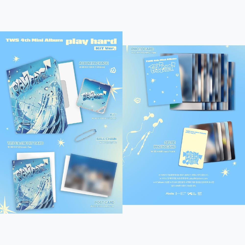 Pre-order TWS 4th Mini Album Play Hard KiT Ver.