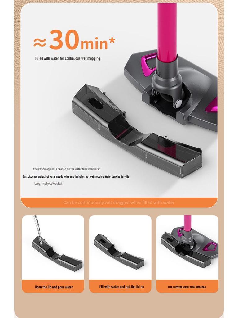 All-in-One Cordless Handheld Vacuum & Wet Mop Cleaner