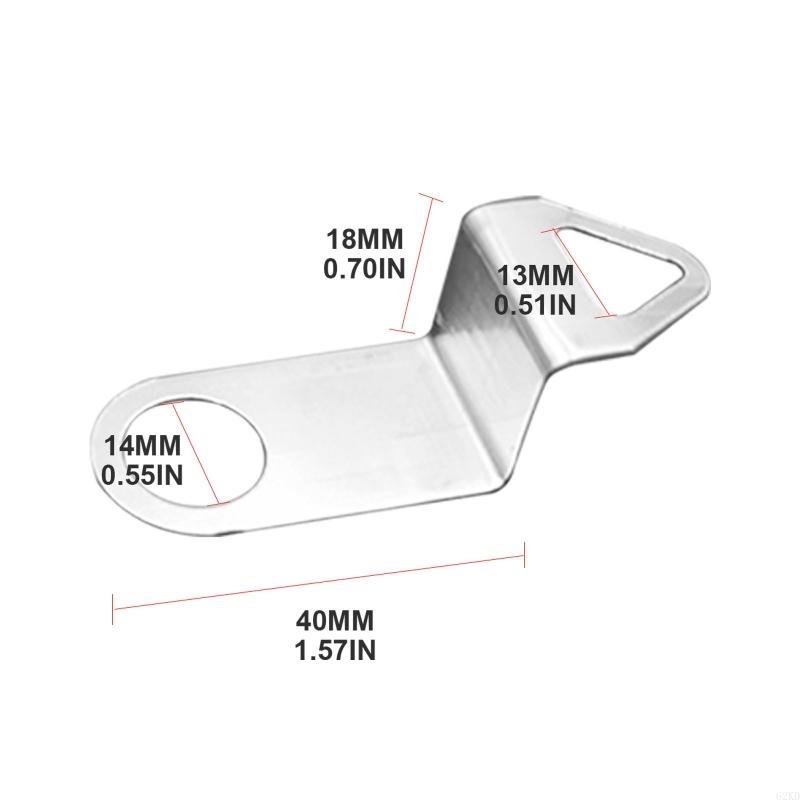 62KD Wall Clock Metal Hooks 20pcs/set Watch Mechanism Movement Interior Parts