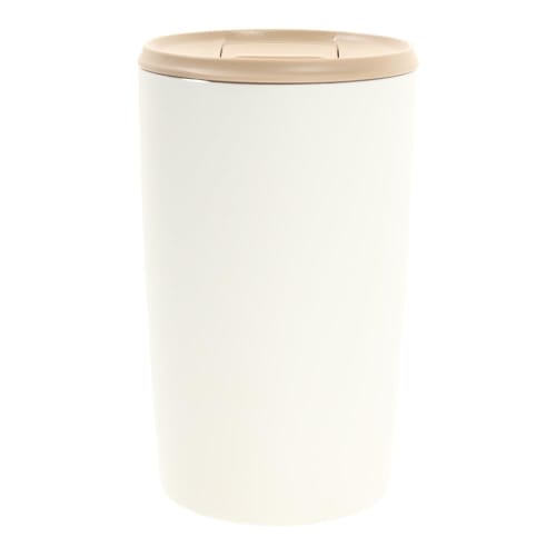 Thermos Vacuum Insulated Tumbler with Lid, 400ml, White, JDP-400 WH