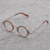 Trendy Round Frame Glasses New Vintage Women Men Small Frame Blue Light Blocking Eyeglasses Designer Luxury Eyewear