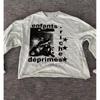 Unisex Vintage Streetwear Long Sleeve T-Shirt With 3D Digital Print Loose Fit Casual Tee Daily Wear