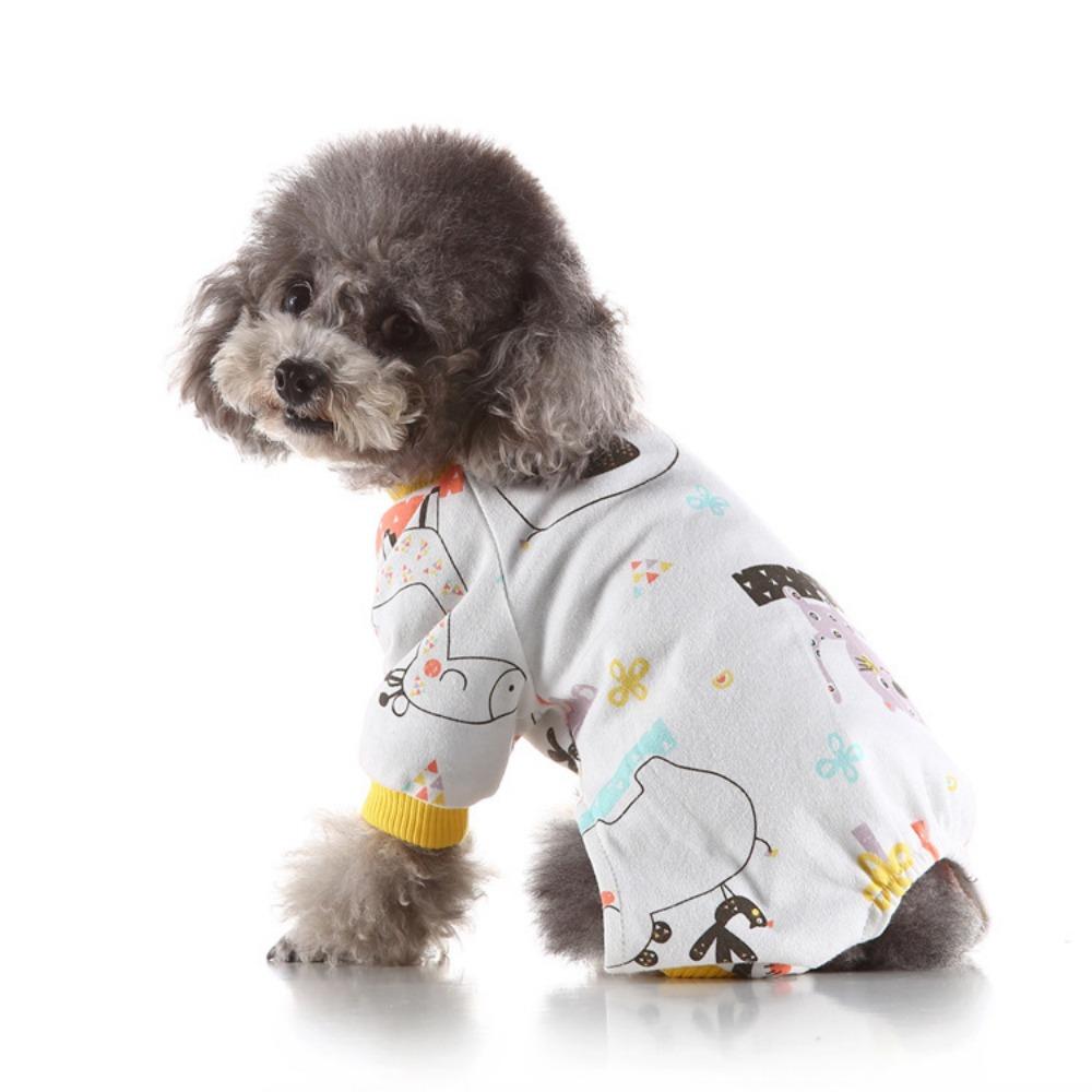 Pet clothes pajamas home set combination pet pajamas dog pajamas home clothes
