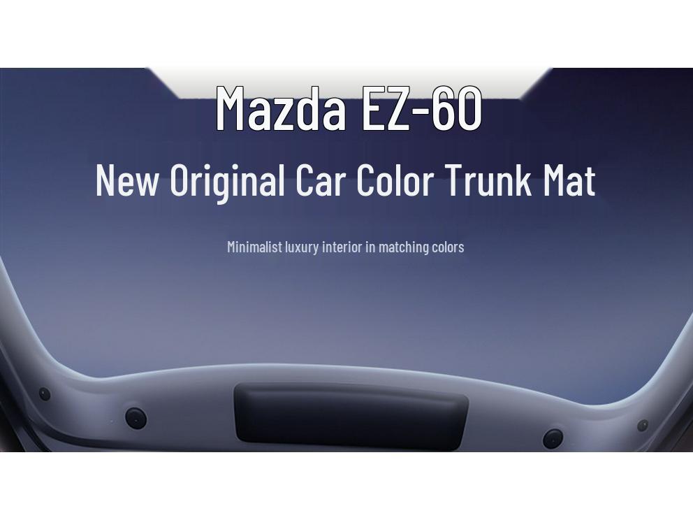 Mazda EZ-60 Full Coverage Trunk Mat for 2025 Model