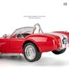 1/22 Ford Shelby Cobra 427 S/C Alloy Car Model Sound and Light Pull Back Children's Toy Collectibles Birthday Gift