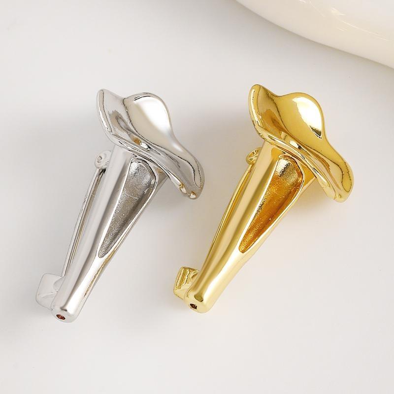 Mini Brož Držák Květin Nositelné Sponka na Kytici Květin Romantický Květinový Špendlík Diy Elegantní Dekorativní Na Kabát Svetr Šálu Jako Dárek