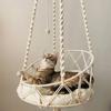 Handmade Bohemian Woven Cat Hammock Bed