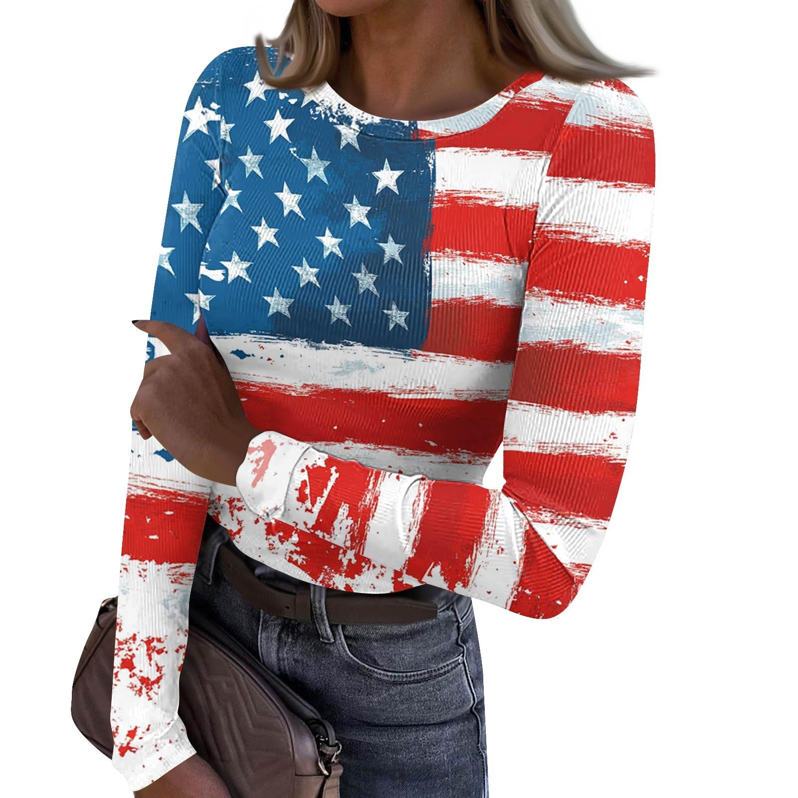 

Женская и зимняя футболка с тонким низом, модная повседневная футболка с градиентным принтом и круглым вырезом, пуловер с длинным рукавом S синий