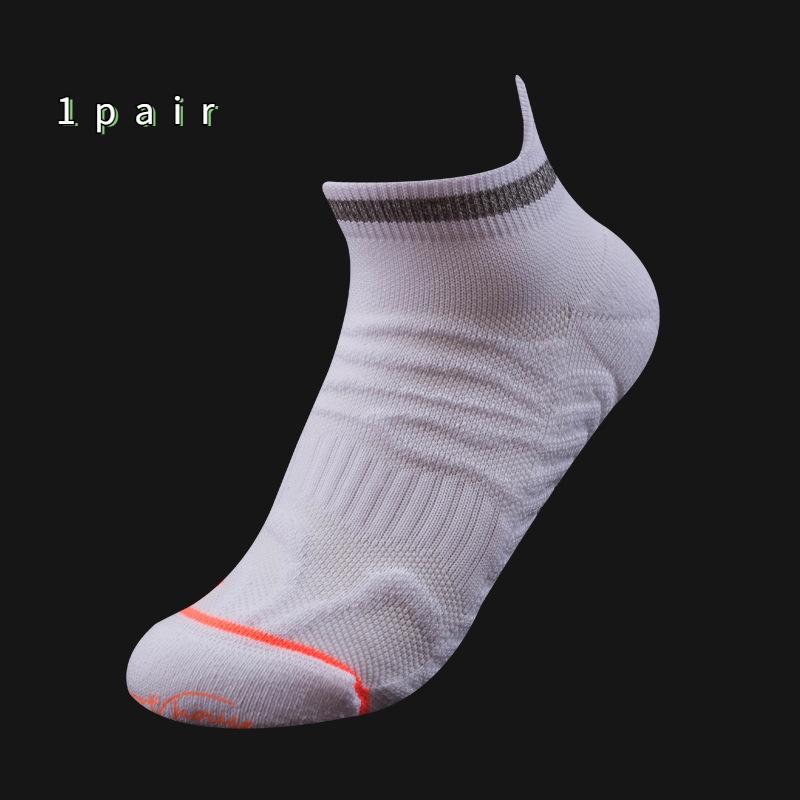 Size 35-39 Ladies' Short Breathable Non-Slip Deodorant Summer Professional Running Sports Socks