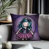Viral SSantoro Gorjussied Cushion Cover Antidustmite Pillowcase Invisible Zipper Silky Short Plush Sofa Cushion Cover
