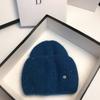 2020 Extended Brim Knitted Hat Sweater With Casual Hat Winter Outdoor Ear Protection Wool Hat Women