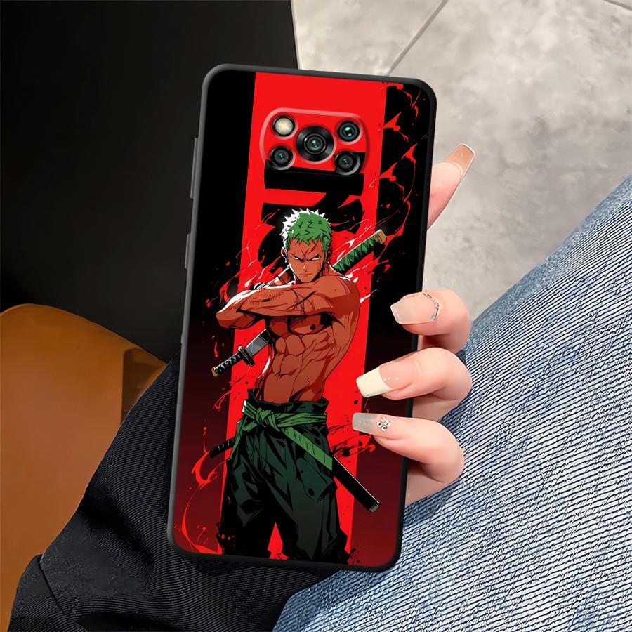 Funda Phone Cover Case for Xiaomi Poco X3 X4 X5 C50 F3 F4 F5 M5 C51 C65 M3 M4 Pro Ones Pieces Luffy