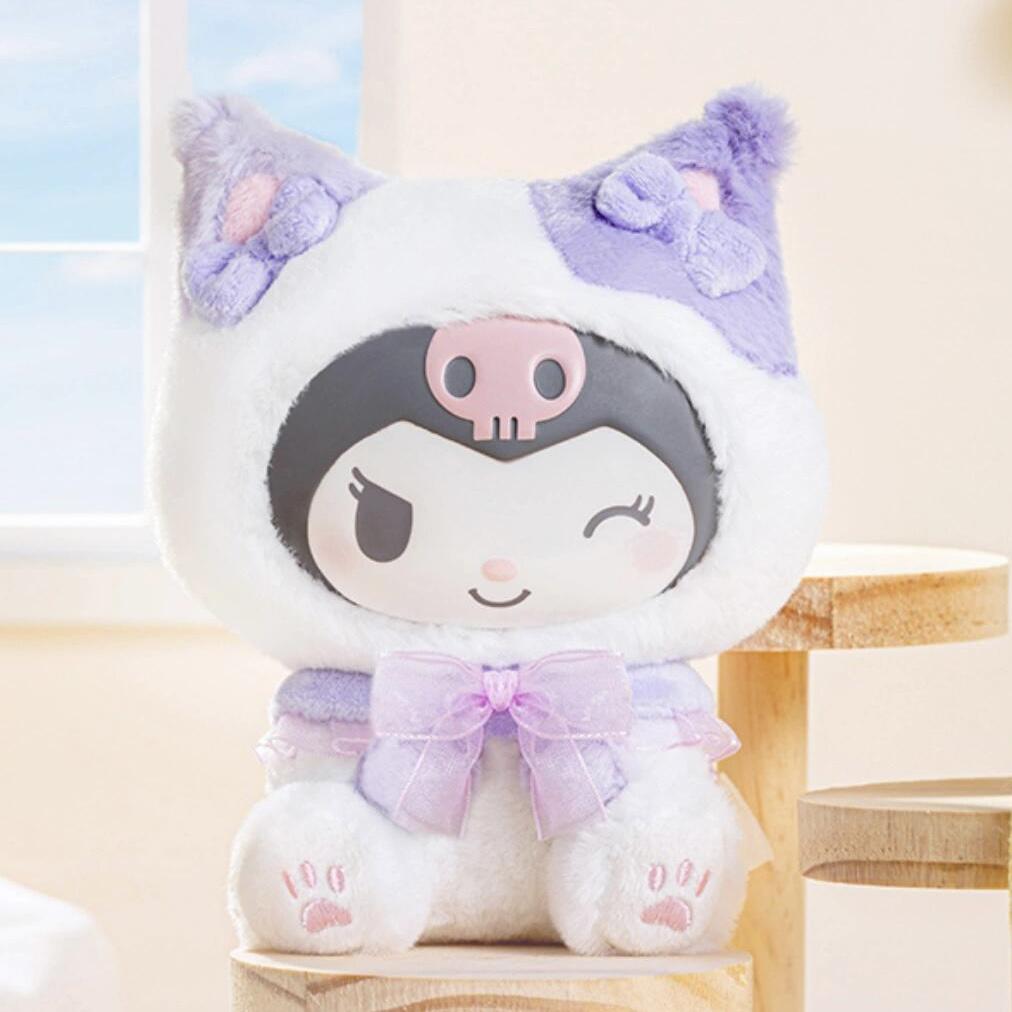 San rio Plyschdocka Vinylserie Blind Box Kuromi Trendig Lek Hänge Flickor Hänge Mystery Box Födelsedagspresent