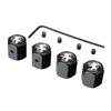 Anti-theft Car Wheel Tire Stem Valve Caps for Peugeot 407 206 107 307 308 406 408 208 301 3008 2008 208XS 208GTi Exterior