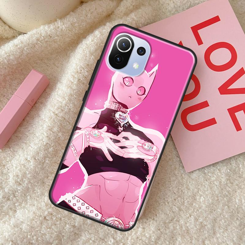 Killer Queen Yoshikage Kira Jojo Rückseite für POCO X4 Pro F1 F2 F3 X3 GT M3 M4 X3 Pro Hülle für Xiaomi 11T 12 Pro 11 Lite