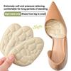 1Pair Women Forefoot Pad Pain Relief Insert Half Size Insoles Non-Slip Cushion Shoe Breathable Sweat Absorbing Foot Pads