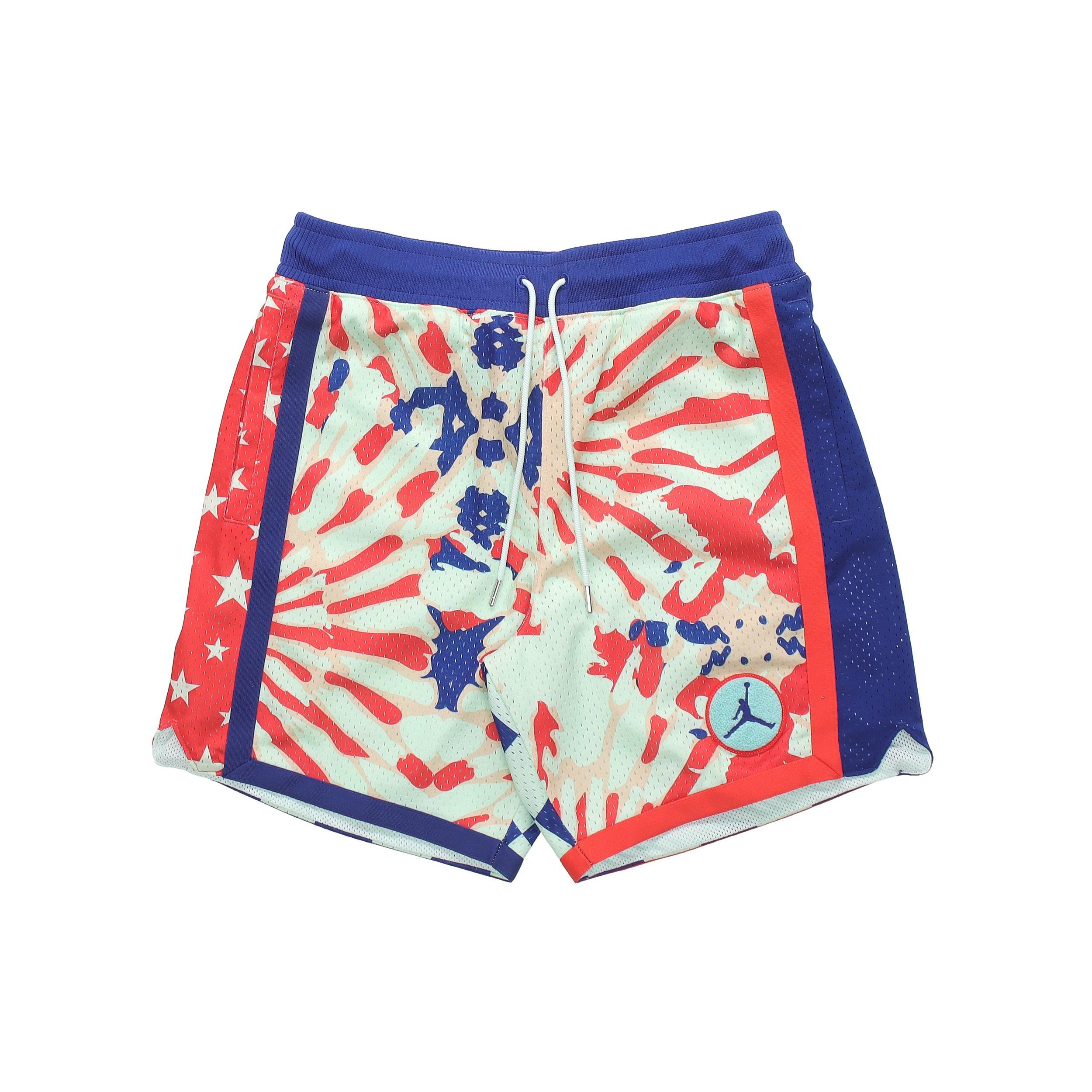 Air Jordan Sport DNA Printing Basketball Shorts Blue Men s CK9528-455 XXXL