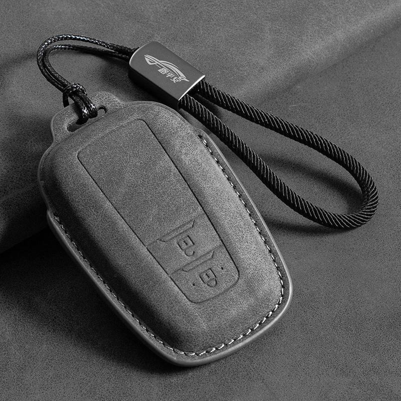 Toyota Car Key Case for Crown, RAV4, Highlander, Asia Dragon - Key Bag with Buckle