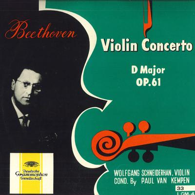 LP Record  - Beethoven: Violin Concerto In D Maj LGM45 DEUTSCHE GRAMMO Japan Classical Used