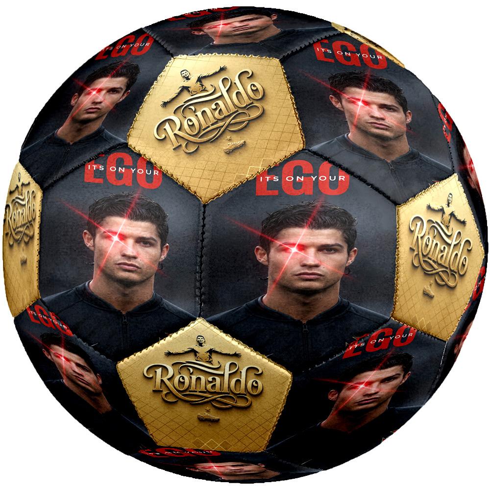 Ronaldo's Real Madrid Cristiano Ronaldo Size 5 Soccer Ball Machine Sewn Indoor/Outdoor Training and Matches perfect gift for sports enthusiasts