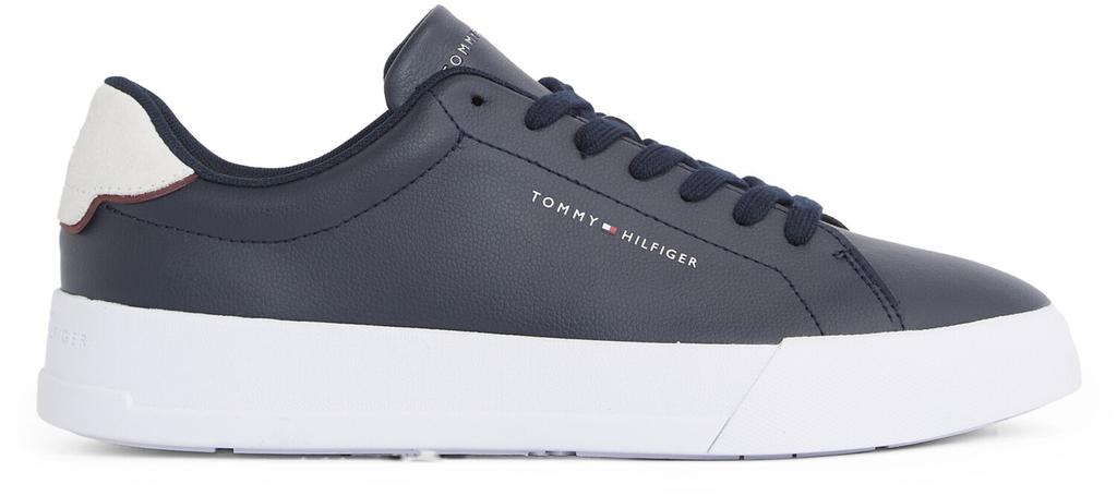 Sneakers Tommy Hilfiger TH Court LTH Detail Ess Navy White