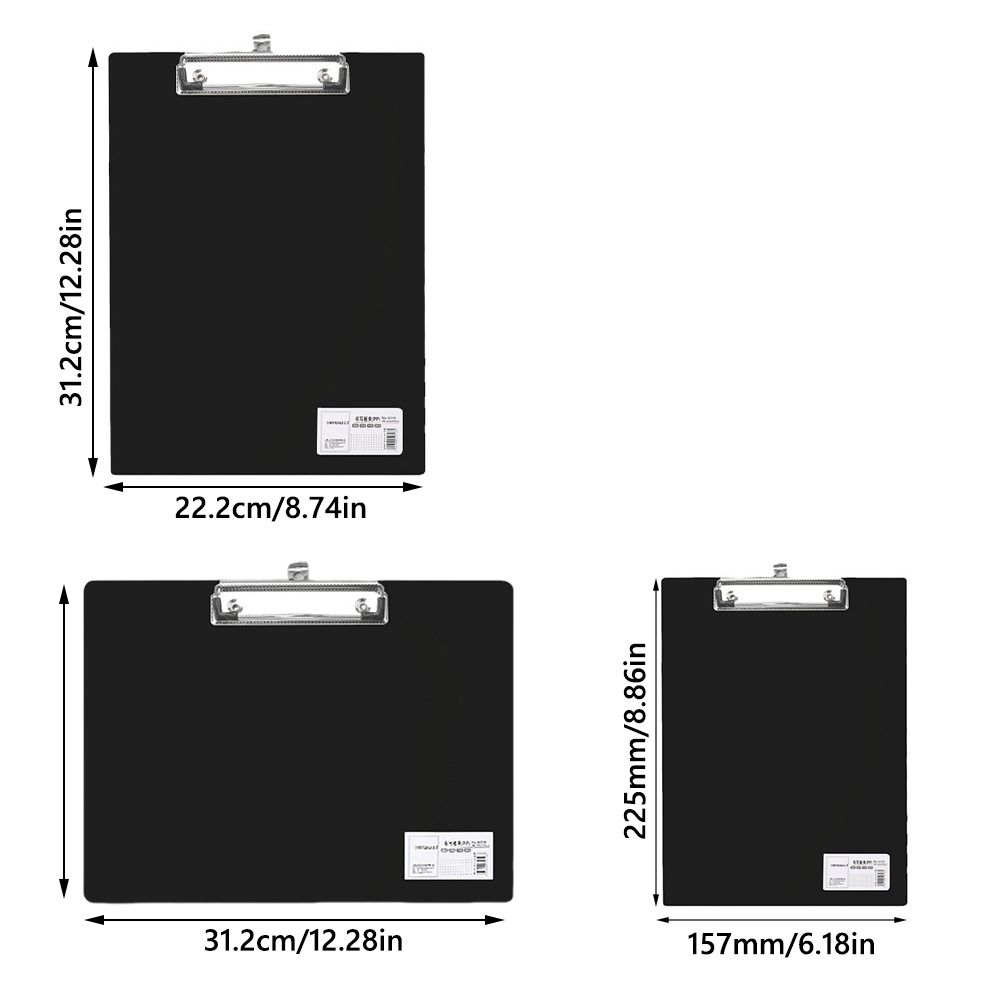 With Hanging Hole Writing Clipboard Horizontal/Vertical Writing Pad Board Paper Organizer