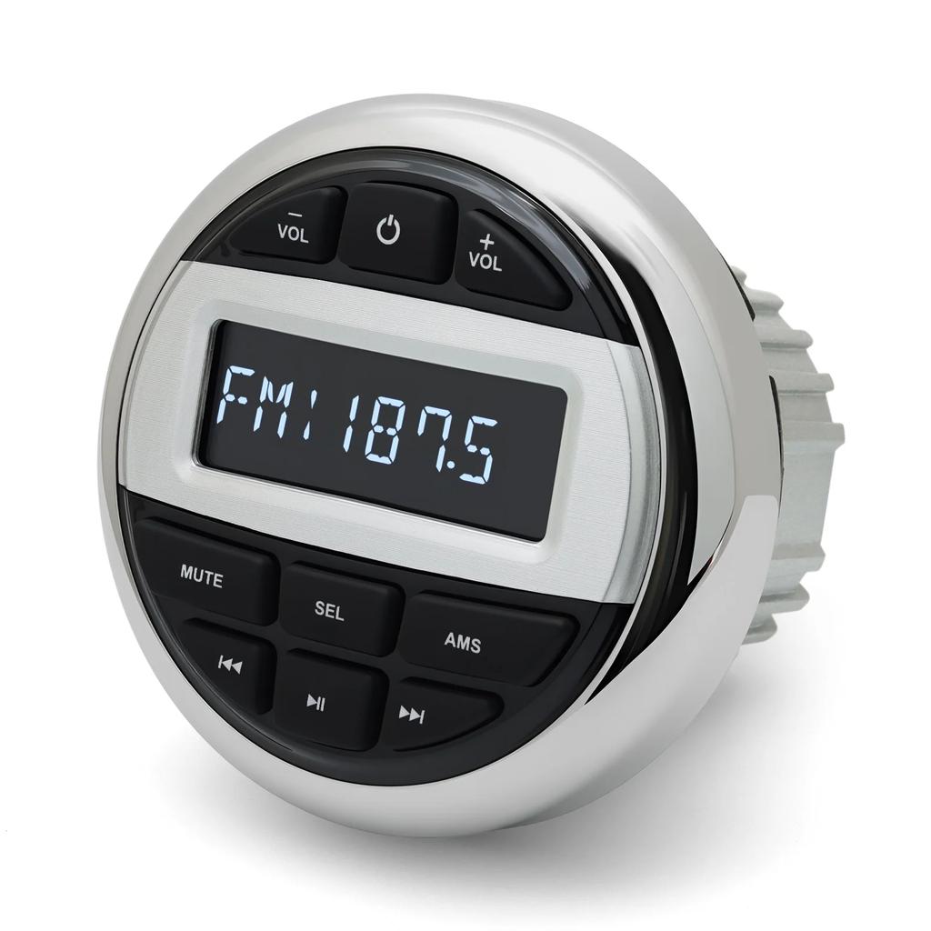 Marine Radio Stereo MP3 Media Player Waterproof Bluetooth-compatible FM AM Radio Receiver For Yacht UTV ATV Boat Accessories