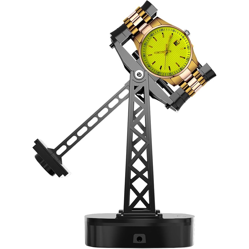 Watch winding machine, timing shutdown function, adjustable speed, automatic meter winder compati...