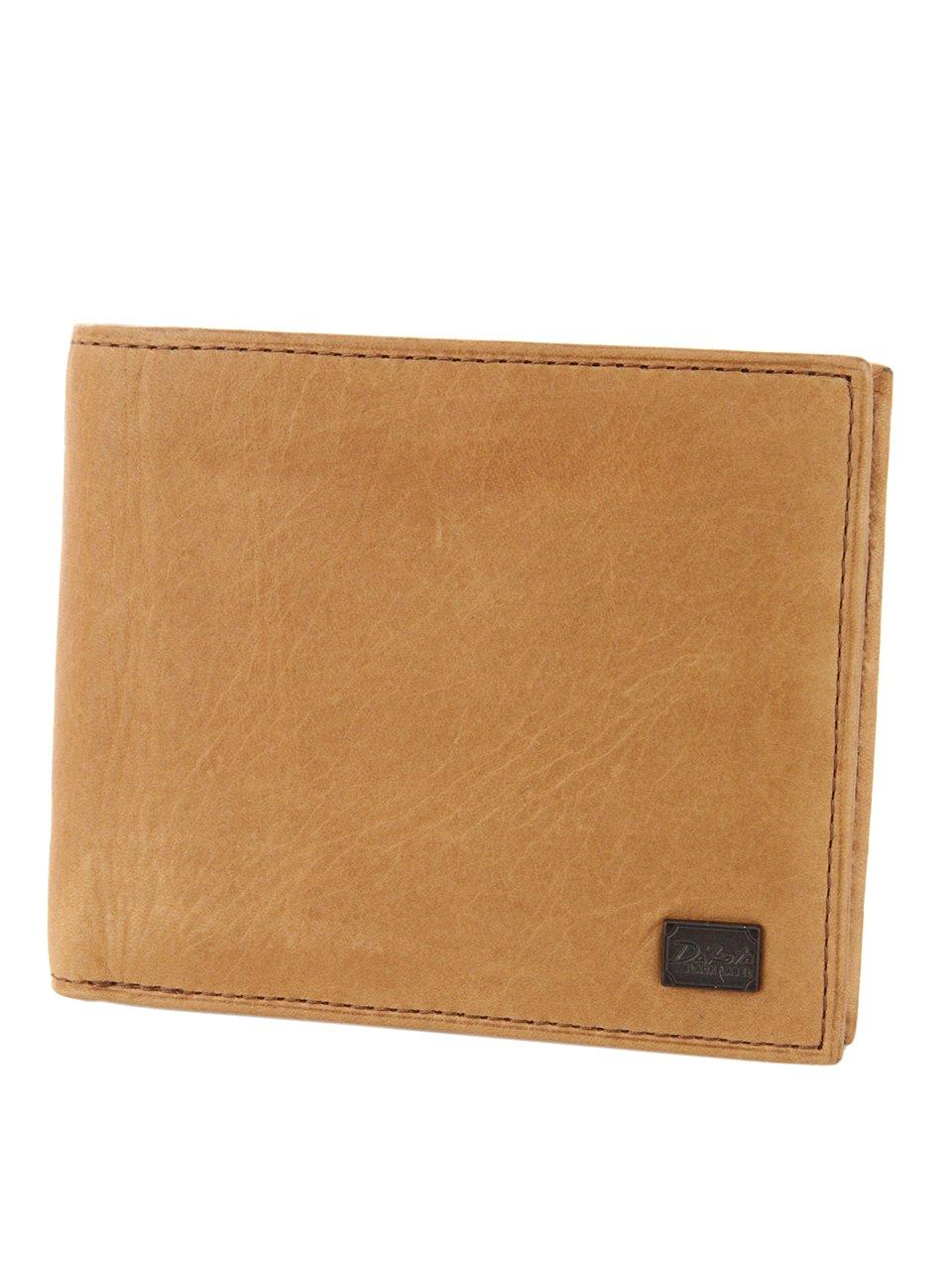 

Черный Dakota Black Label Waxy Leather Bifold Wallet Compact Camel [Dakota Label] мужской BL-625900-45 верблюд