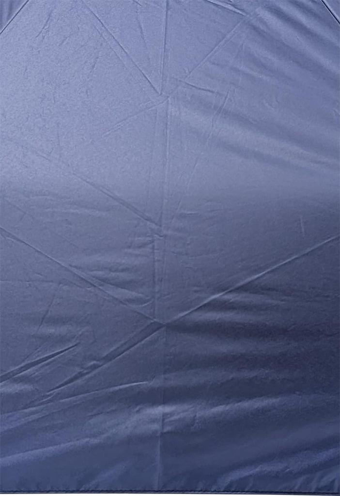 Rose Sangyo 60cm Lightweight Folding Umbrella for Sun and Carbon 61601202 Men's Rain, Fiber, Navy,