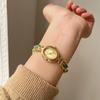 Hochwertige Luxus-Armbanduhren für Damen Elegantes Grünes Schmuckstück Jade Quarz Armband Armbanduhr Geschenk für Damen Mode-Kleideruhr für Damen