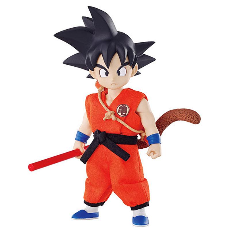 Cartoon Anime Dragon Ball Q Version Childhood Son Goku Cloth Gown Action Figure Children Toy Model Birthday Gift