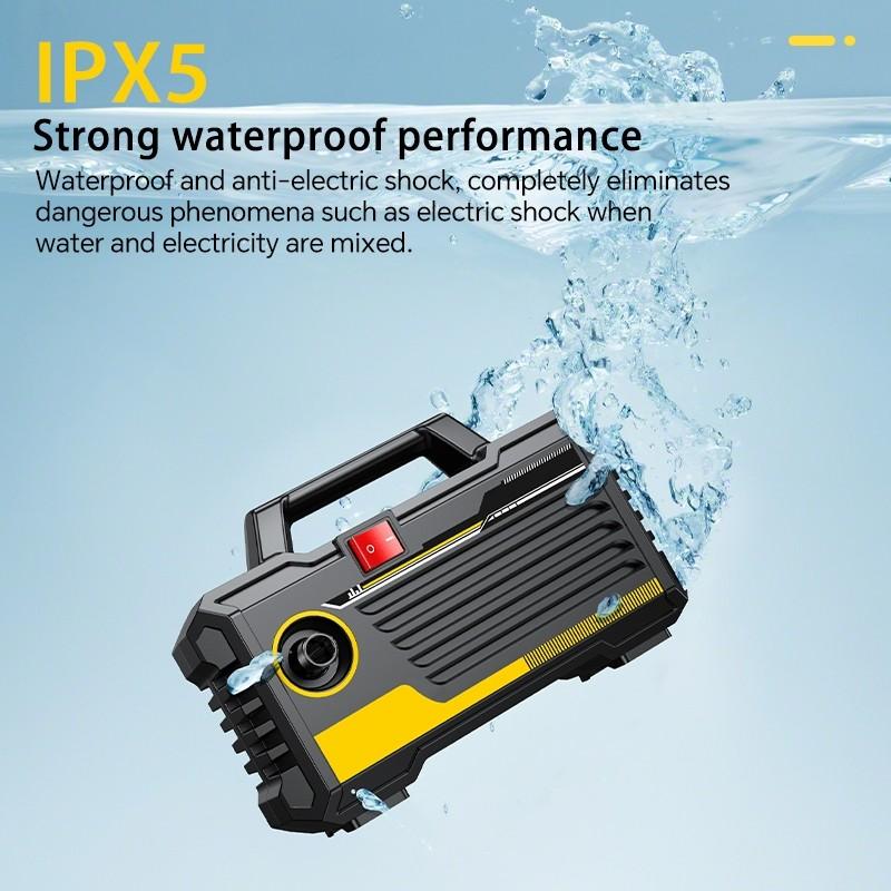 220V Household Water Jet High Pressure Cleaner Cordless Water Spray Air Pump Portable Car Washing Machine