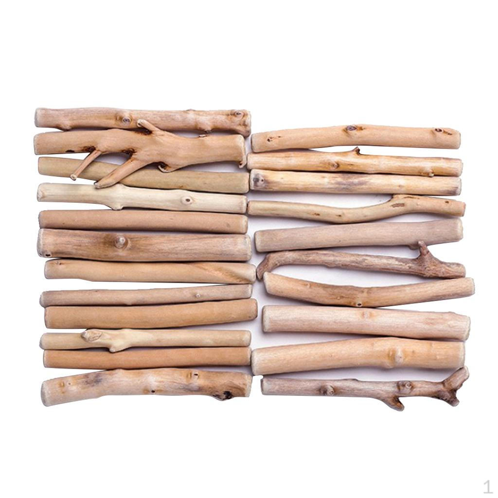 Treibholzstücke Äste Zweige DIY Rustikale Dekorative Holzhandwerk Kunst Aquarien - 7 Stile