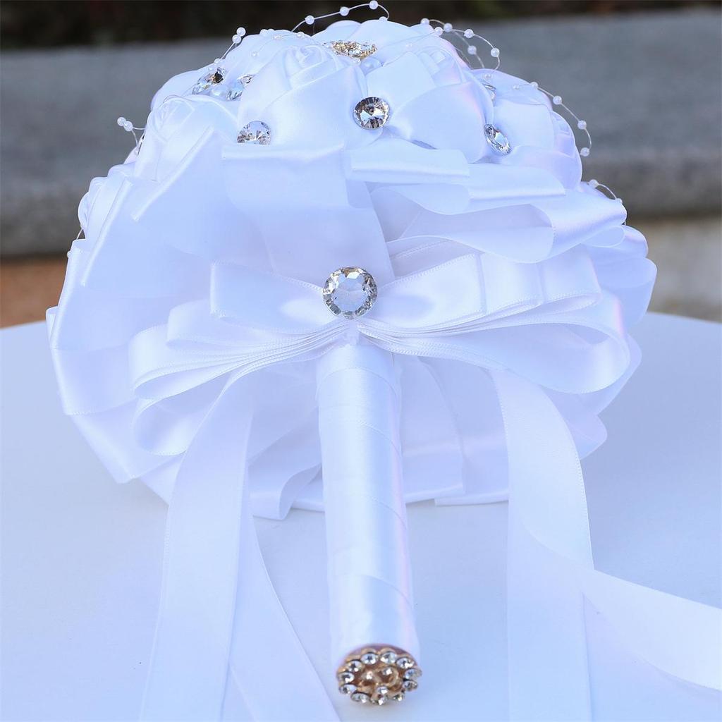 Korean-European Style Rhinestone Bridal Bouquet Wedding Gift