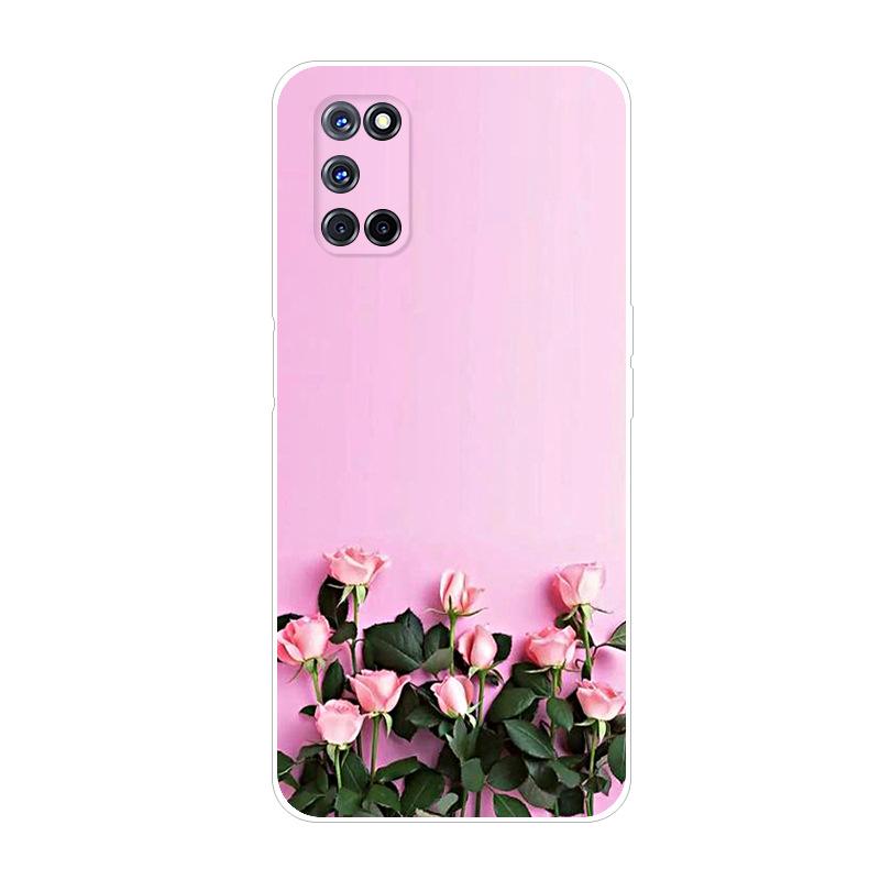 For Coque OPPO A52 Case A 52 Cute Painting Soft TPU Silicon Back Cover For OPPO A72 2020 A 72 Phone Cases For OPPO A52 A92 Capa
