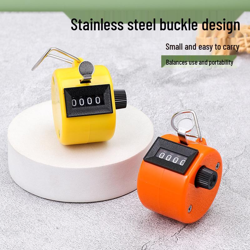 Colorful Metal Handheld Mechanical Tally Counter