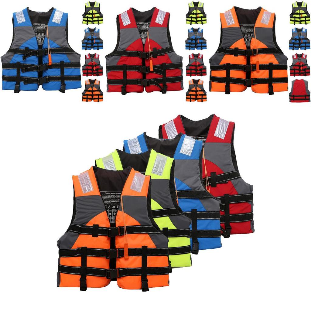 Hoogwaardig Neopreen Volwassen Drijfvest Reddingsvest met Verstelbare Banden