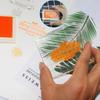 Acrylic Stamp Block Set Scrapbooking Essential Grid Clear Accessories for Custom Rubber Stamps