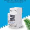 220V 40/63A Adjustable Over Under Voltage Protective Device Over Current Protection Limit Relay Protector Ammeter Voltmeter